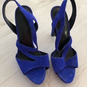 Calipso Shoes Blue Size 35 EU (Good For 36 EU)